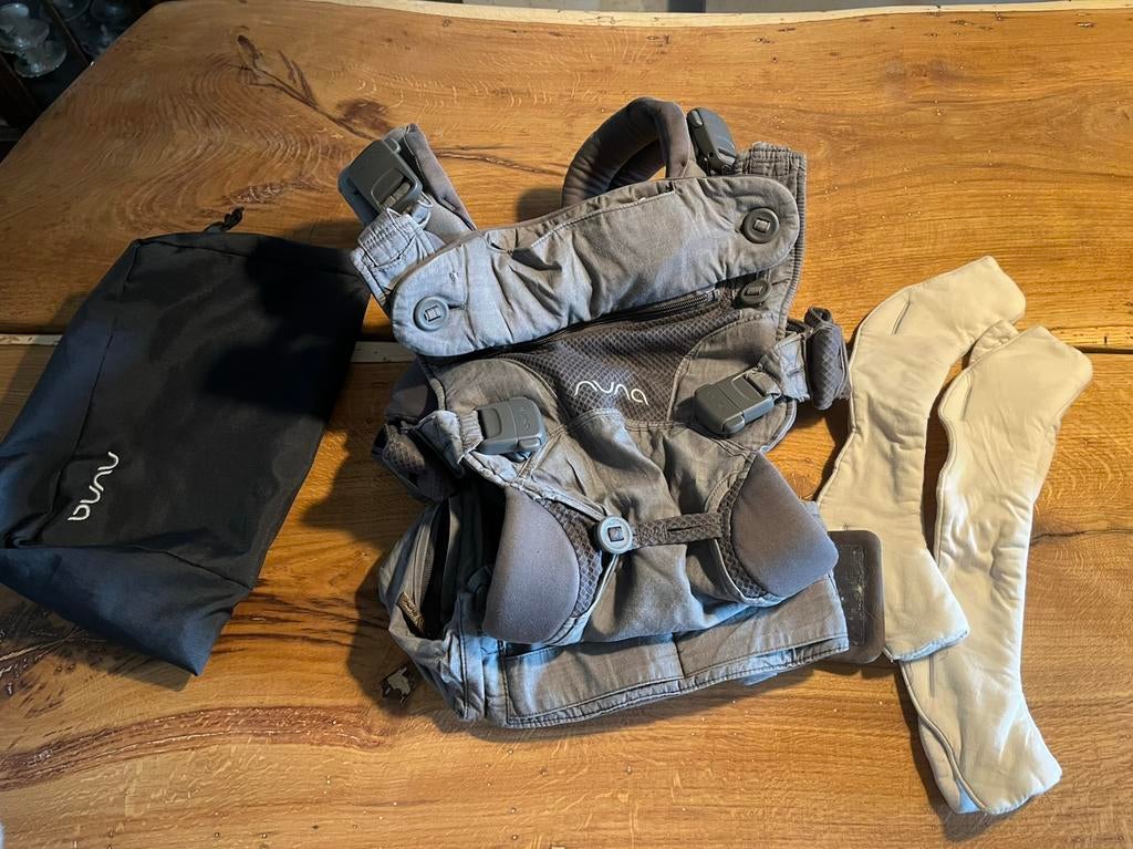 Nuna Cuddl draagzak click, Kinderen en Baby's, Babydragers en Draagdoeken, Overige merken, Buik of Rug, Ophalen of Verzenden, Zo goed als nieuw