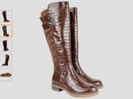 Bruine hoge laarzen chika 10 nooit gedragen maat 39, Kleding | Dames, Schoenen, Hoge laarzen, Bruin, Nieuw, Ophalen of Verzenden