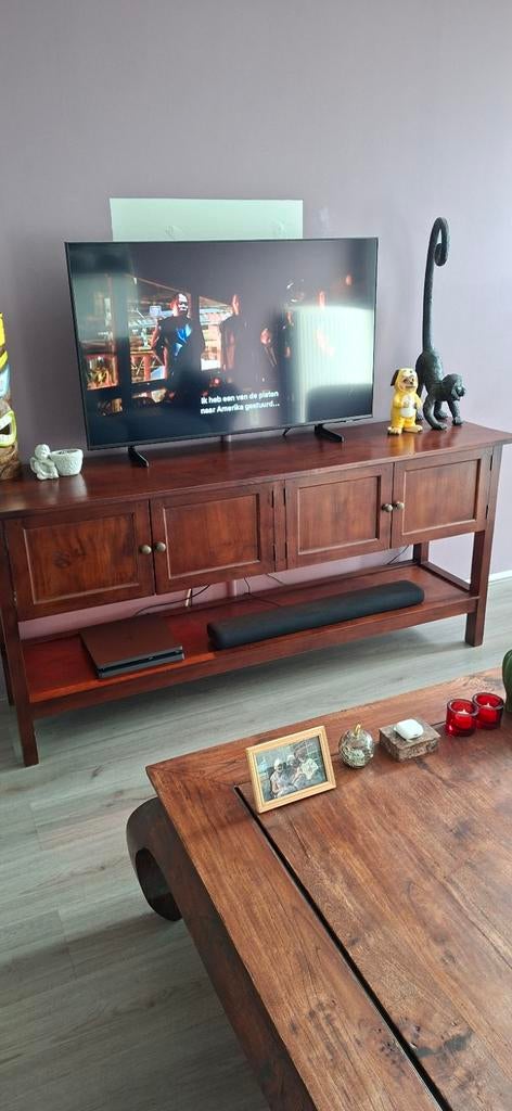 Koloniale dressoir, Ophalen, Gebruikt, 25 tot 50 cm, 150 tot 200 cm