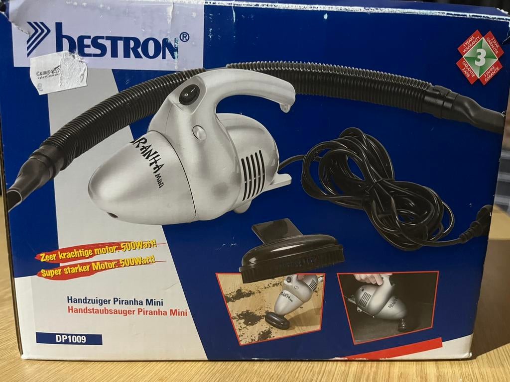 Bestron piranha camping stofzuiger, Ophalen, Zo goed als nieuw
