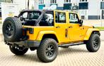 ‼️GERESERVEERD‼️ JEEP WRANGLER JK 3.6 284PK ORANGE EDITION, Auto's, Jeep, Automaat, Zwart, Stoelverwarming, Zwart
