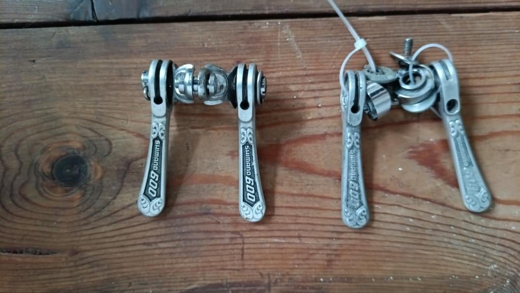Shimano 600 arabesque buisshifters schakelaars klemband, Ophalen of Verzenden, Overige typen
