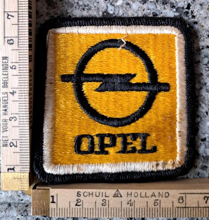 Vintage patch OPEL automerk rally rallycross, Verzamelen, Automerken, Motoren en Formule 1, Zo goed als nieuw, Auto's, Ophalen of Verzenden