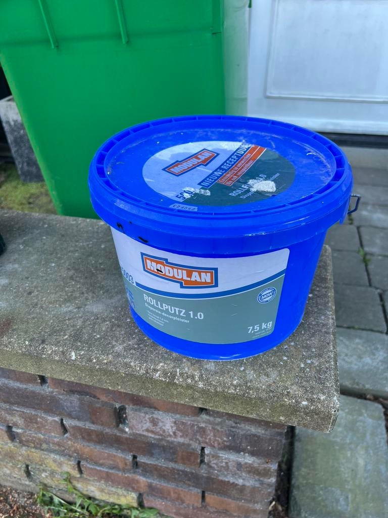 Gratis rollputz, Ophalen of Verzenden, Zo goed als nieuw, Wit