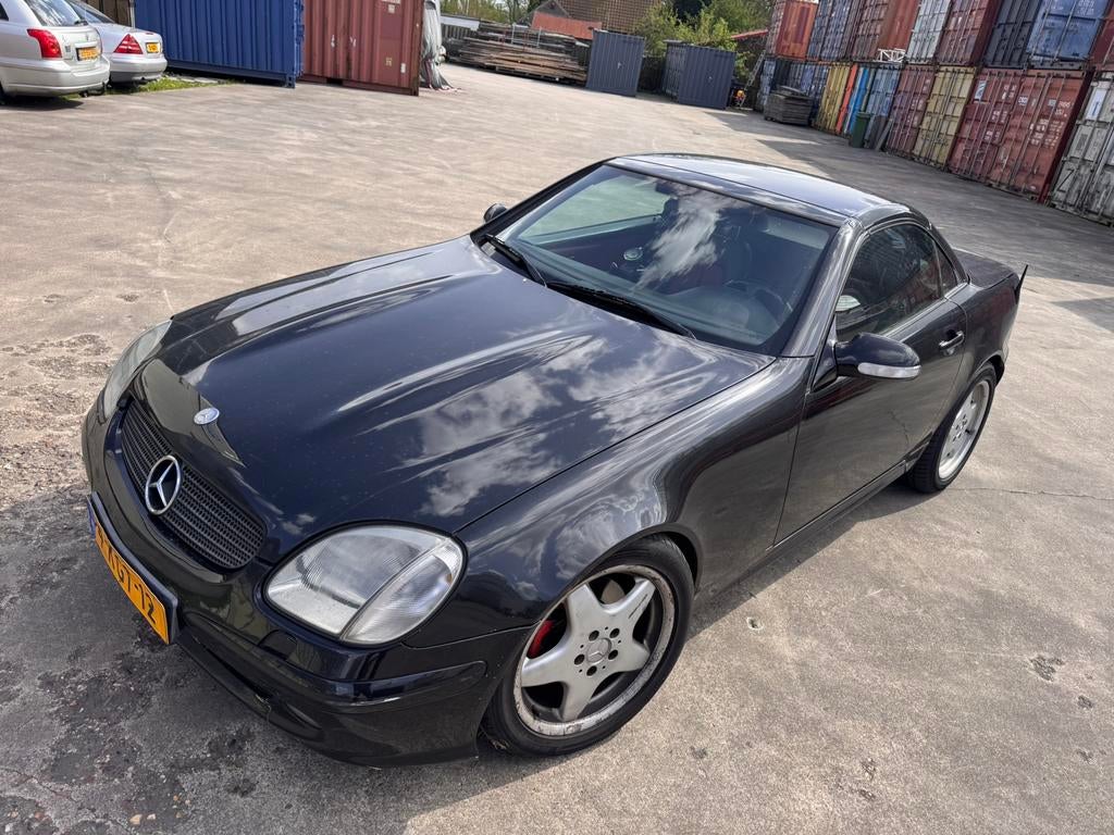 Mercedes-Benz SLK 320, Auto's, Mercedes-Benz, Particulier, SLK, Benzine, Cabriolet, Automaat, Geïmporteerd, Zwart