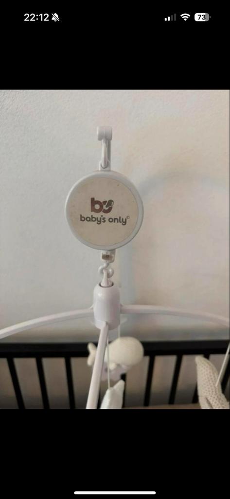 Baby’s Only Mobiel - Wit en Beige, Ophalen of Verzenden, Zo goed als nieuw, Mobiel