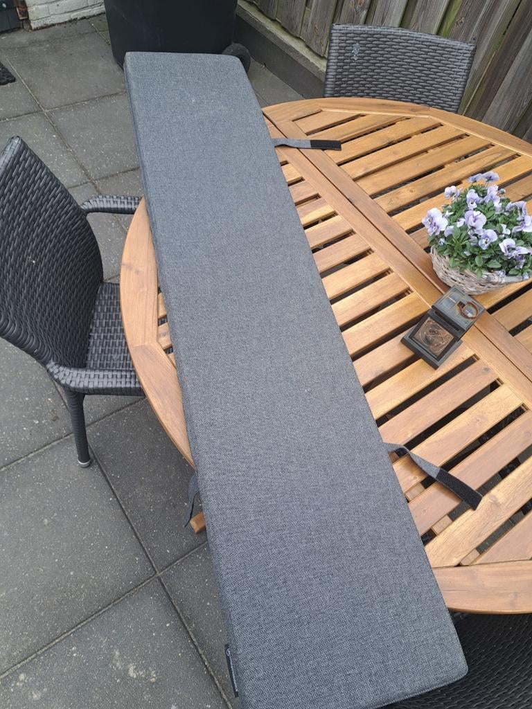 Picknick tafel kussens, Tuin en Terras, Picknicktafels, Ophalen, Zo goed als nieuw, Rechthoekig, Overige materialen