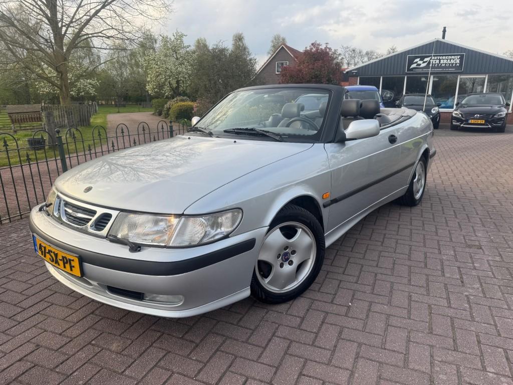 Saab 9-3 Cabrio 2.0t S*Automaat*Cruise*Cabrio*Nette staat *Y, Gebruikt, 4 cilinders, Cabriolet, 4 stoelen