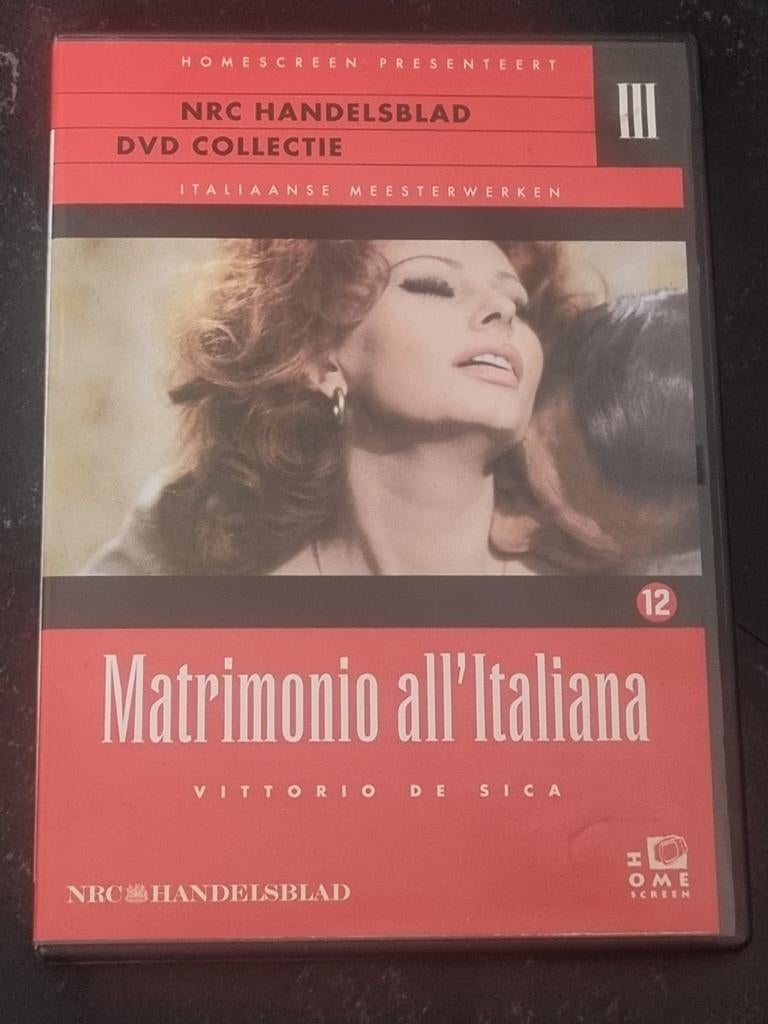 Matrimonio all'Italiana - Sophia Loren DVD Collectie, Cd's en Dvd's, 1960 tot 1980, Gebruikt, Drama, Ophalen of Verzenden