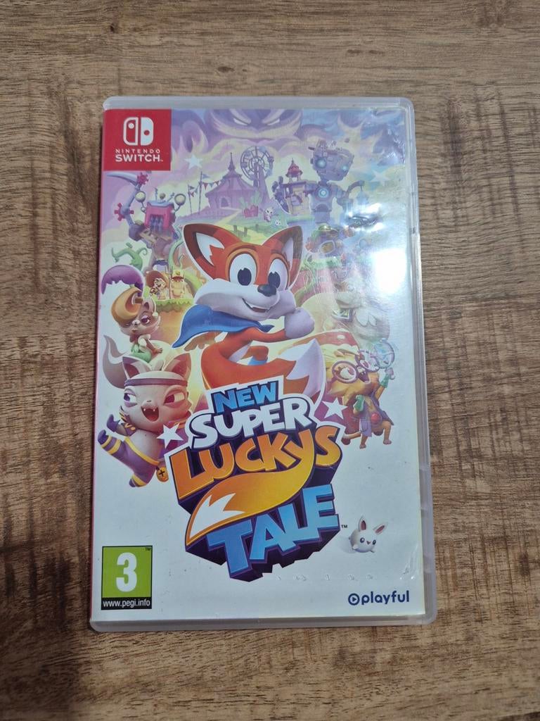 New Super Lucky's Tale - Nintendo Switch, 1 speler, Ophalen of Verzenden, Zo goed als nieuw, Vanaf 3 jaar