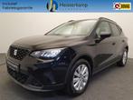 SEAT Arona 1.0 TSI 110pk DSG/AUT Style Cruise control, Clima, Auto's, 12 maanden, Stof, Gebruikt, Zwart