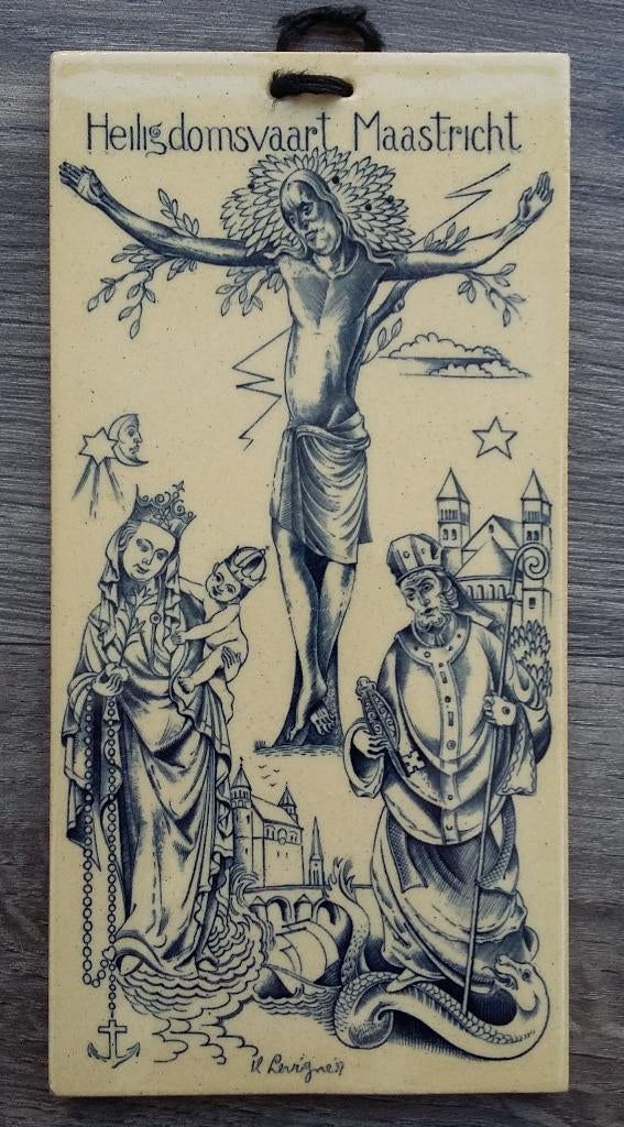 1937 Heiligdomsvaart Maastricht Sphinx Sterre Zee Servatius, Antiek en Kunst, Ophalen of Verzenden