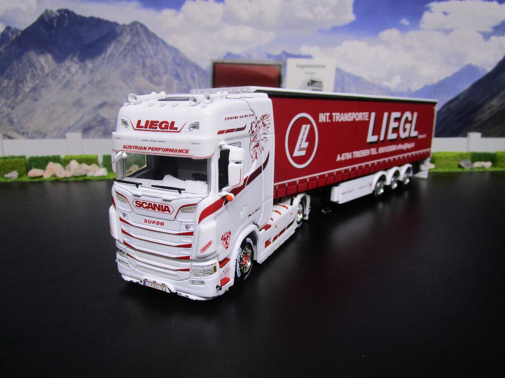 Wsi 01-4788 Scania S Highline CS20H , Liegl Transporte, Ophalen, Nieuw, Bus of Vrachtwagen, Wsi