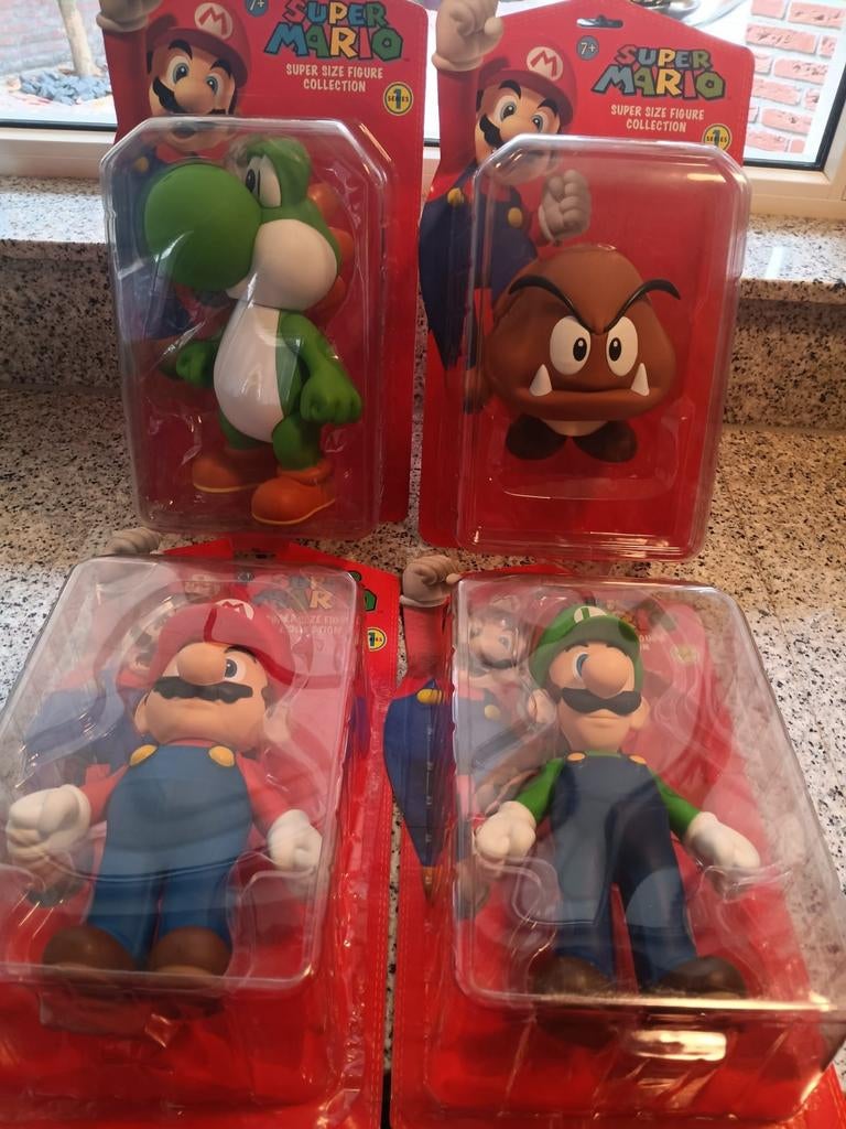 Super mario poppen., Ophalen of Verzenden, Nieuw