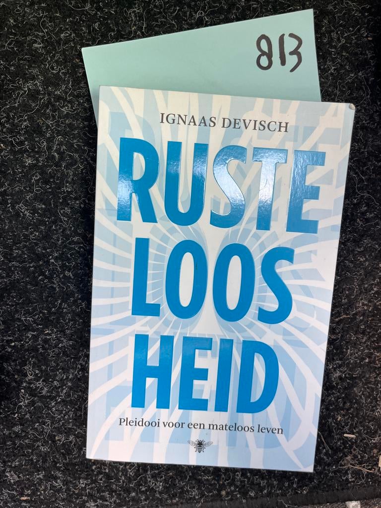 Rusteloosheid: Pleidooi voor een mateloos leven, Ophalen of Verzenden, Zo goed als nieuw