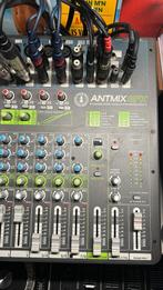 Antmix 8FX 8 kanaals mixer/ mengpaneel met effecten dj gear, Ophalen of Verzenden, Zo goed als nieuw