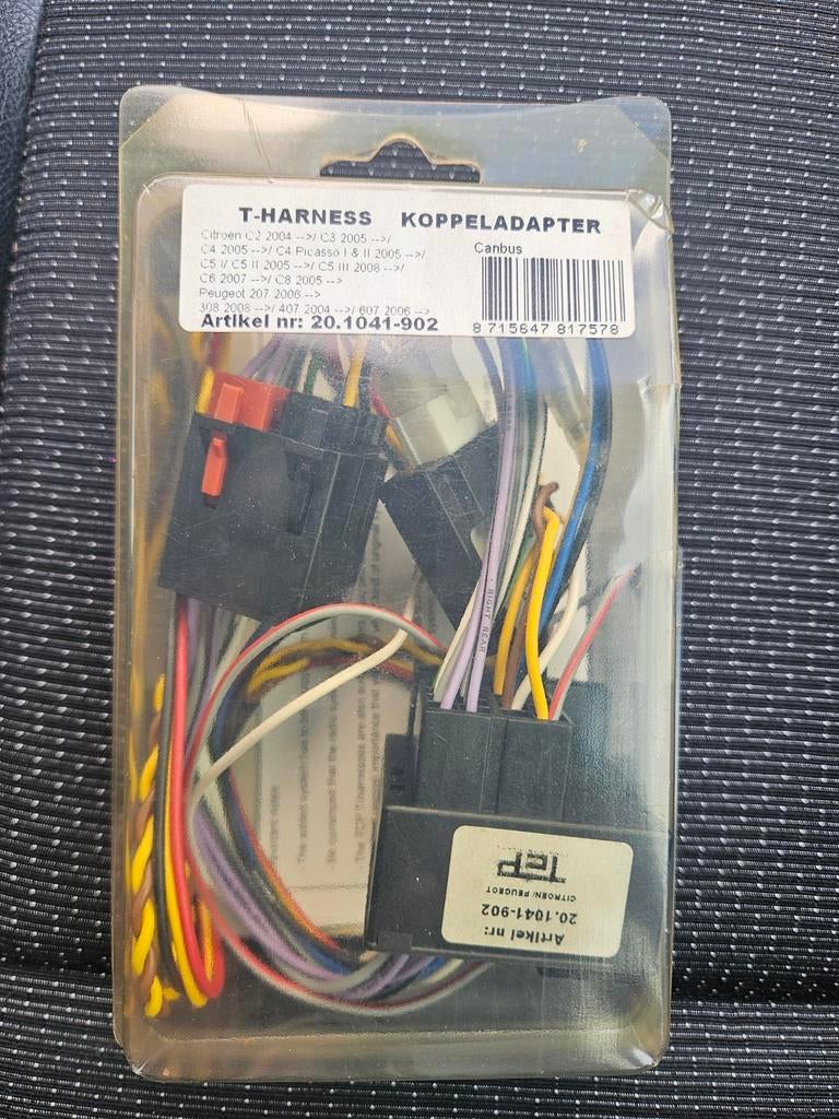 Autoradio ISO aansluitkabel, Ophalen of Verzenden, Nieuw