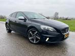 Volvo V40 1.6 D2 R-design 2013 Zwart XENON, Auto's, Volvo, Voorwielaandrijving, Euro 5, Zwart, 4 cilinders