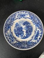 Royal sphinx m’tricht old engeland blauw bord izgst., Antiek en Kunst, Antiek | Wandborden en Tegels, Ophalen of Verzenden