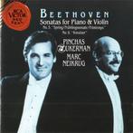 Cd Beethoven : Sonatas for piano and violin Zuckerman, Ophalen of Verzenden, Classicisme, Zo goed als nieuw, Overige typen