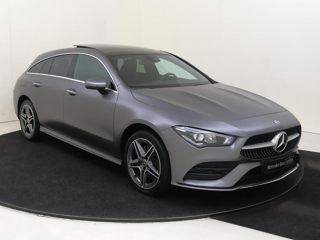 Mercedes-Benz CLA-klasse Shooting Brake 250 e AMG Line / Pan, Auto's, CLA, Stof, Gebruikt, 4 cilinders