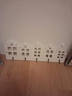 Leuk kapstokje met grachtenpandjes, Huis en Inrichting, Ophalen of Verzenden, Zo goed als nieuw, Hout, Kinderkapstok