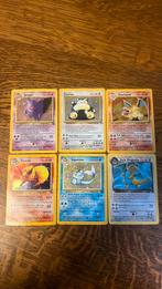 Pokemon kaart gengar snorlax charizard engels 1995, Hobby en Vrije tijd, Verzamelkaartspellen | Pokémon, Ophalen of Verzenden