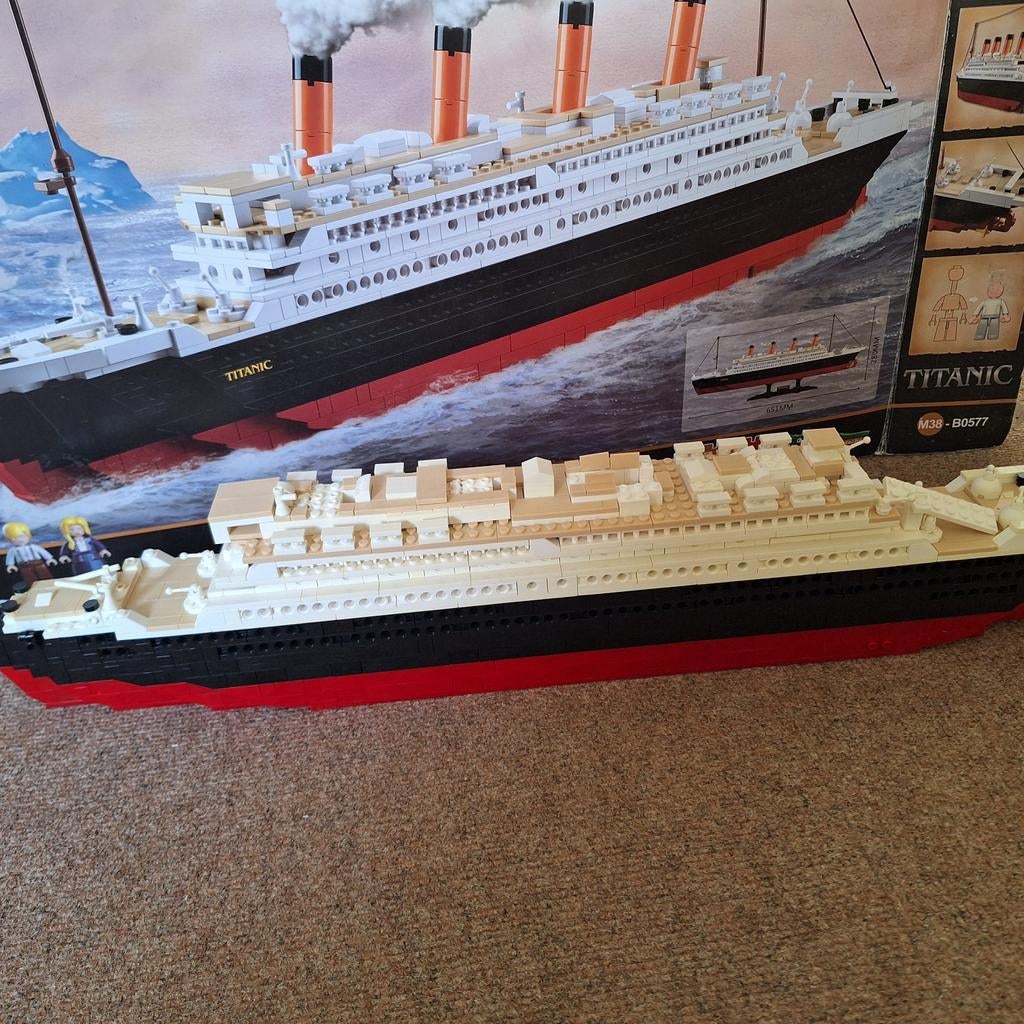Titanic lego, Ophalen, Gebruikt, Overige thema's, Compleet