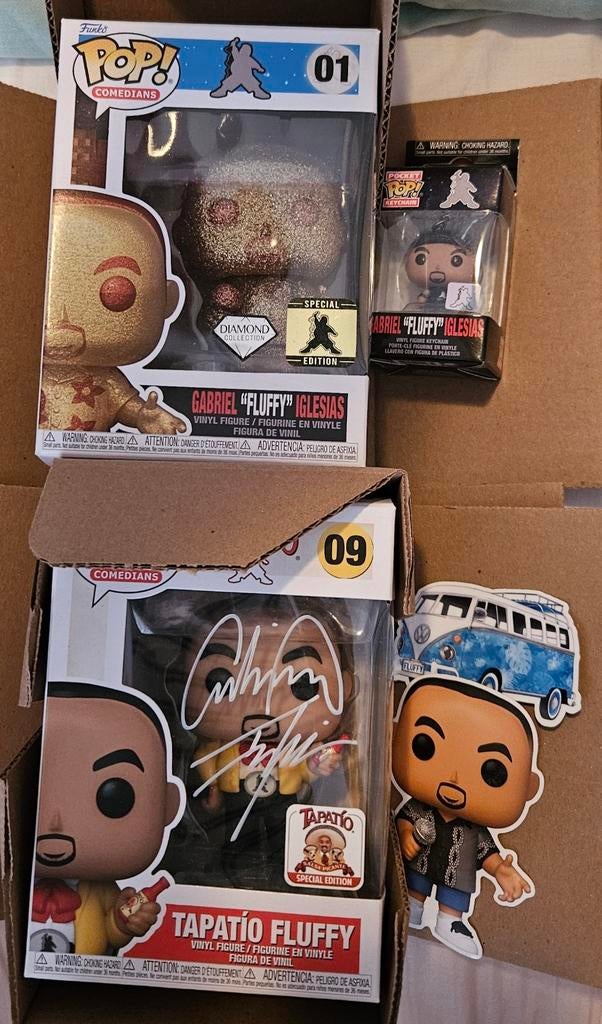 Funko Pops Gabriel Iglesias (Fluffy), Ophalen of Verzenden