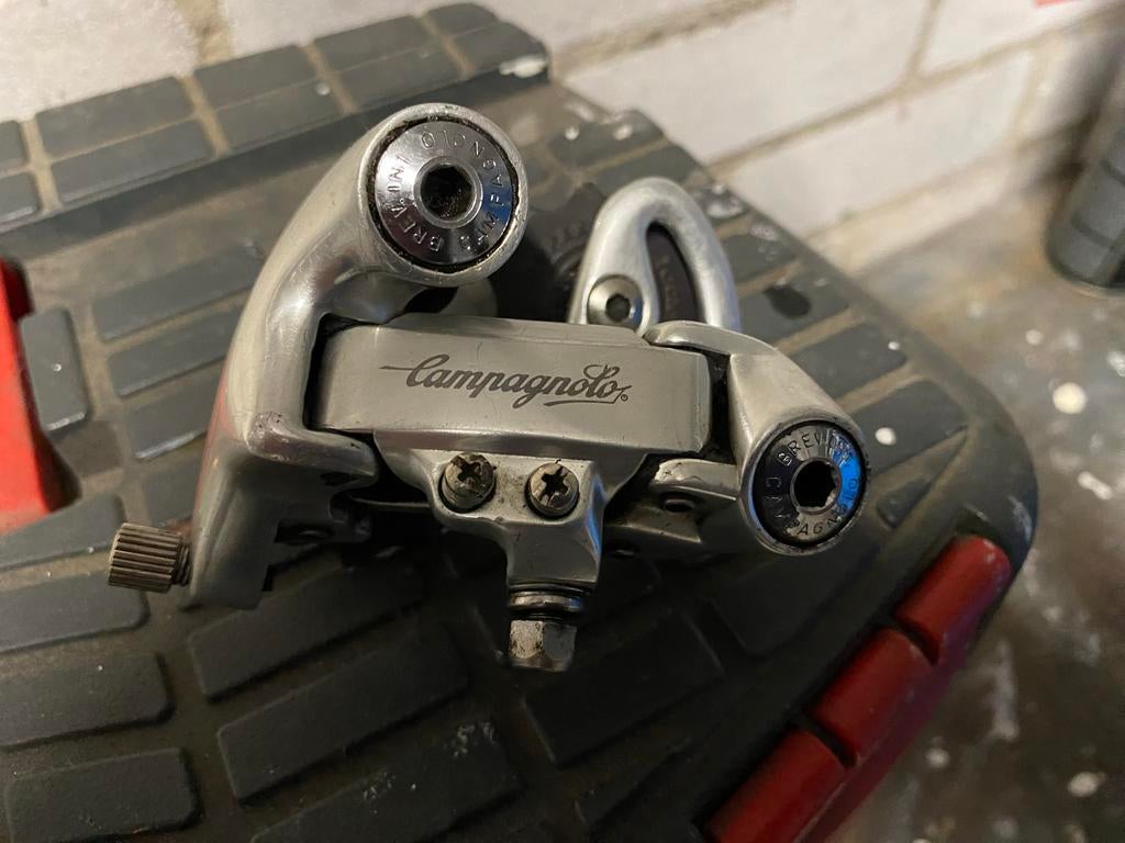 Campagnolo Derailleur 10 Speed - Past op Racefiets, Gebruikt, Ophalen of Verzenden, Derailleur of Ketting, Aluminium