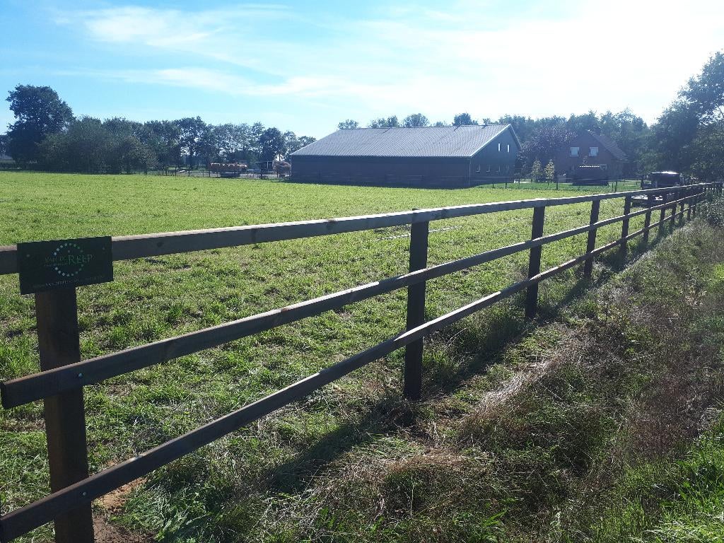 Budget omheining paardenwei, Dieren en Toebehoren, Stalling en Weidegang, Weidegang, 4 paarden of pony's of meer
