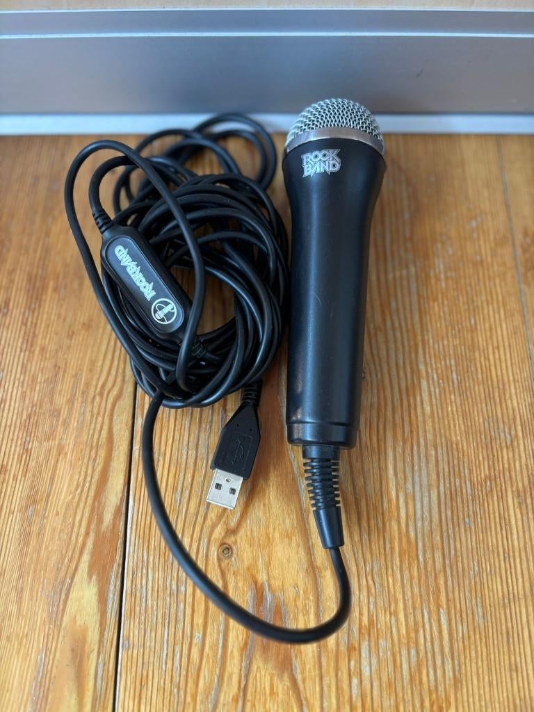 Wii Rock Band Microfoon - USB, Gebruikt, Ophalen of Verzenden, Sport, 3 spelers of meer