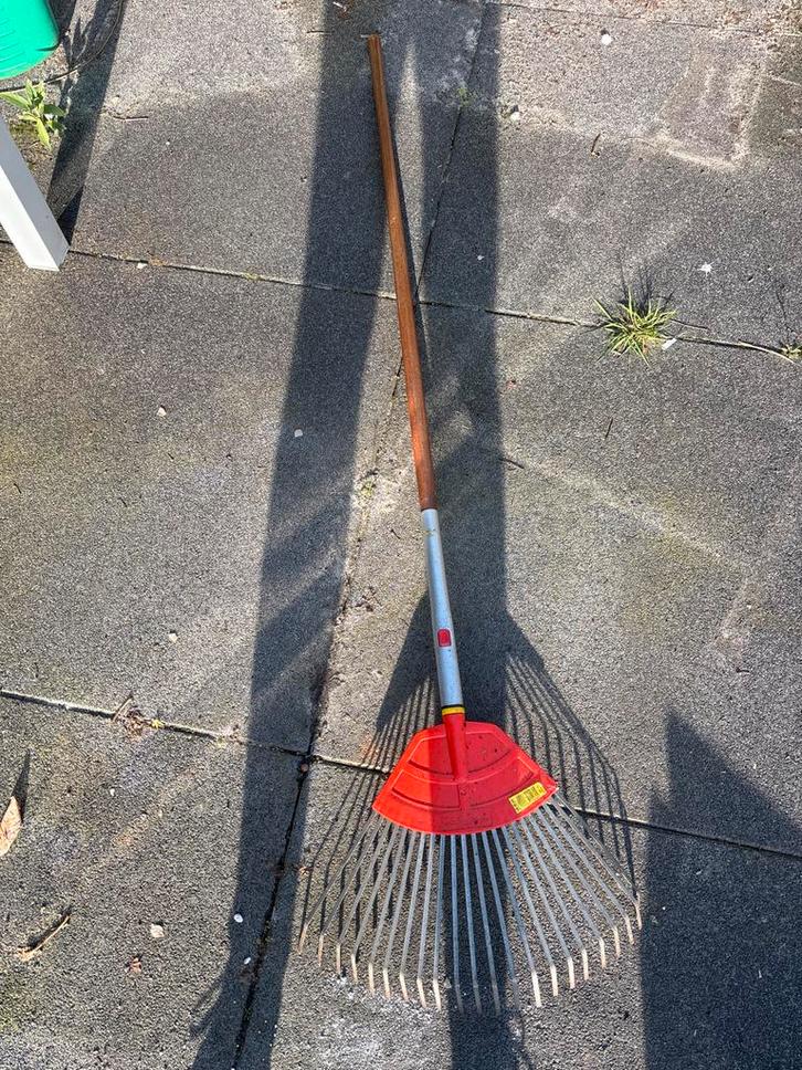 Wolf-Garten Grashark met multifunctionele steel, Tuin en Terras, Hand-tuingereedschap, Gebruikt, Hark, Ophalen