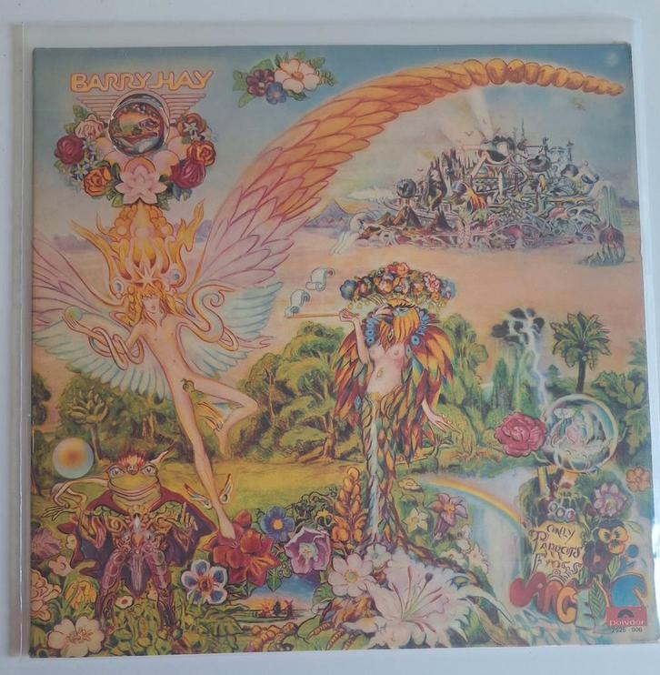 Barry hay golden Earring only parrots 1972 lp incl button, Cd's en Dvd's, Vinyl | Overige Vinyl, Gebruikt, 12 inch, Verzenden