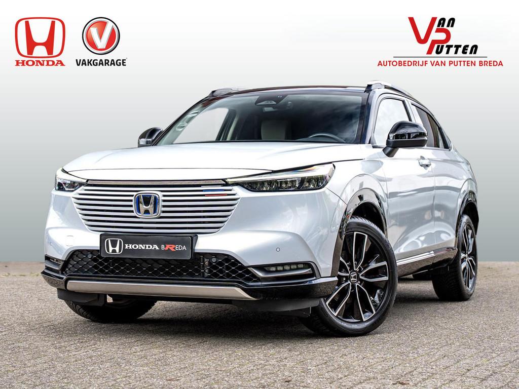 Honda HR-V 1.5 Full Hybrid Advance Style Automaat | Dealeron, Automaat, Euro 6, Leder en Stof, Wit