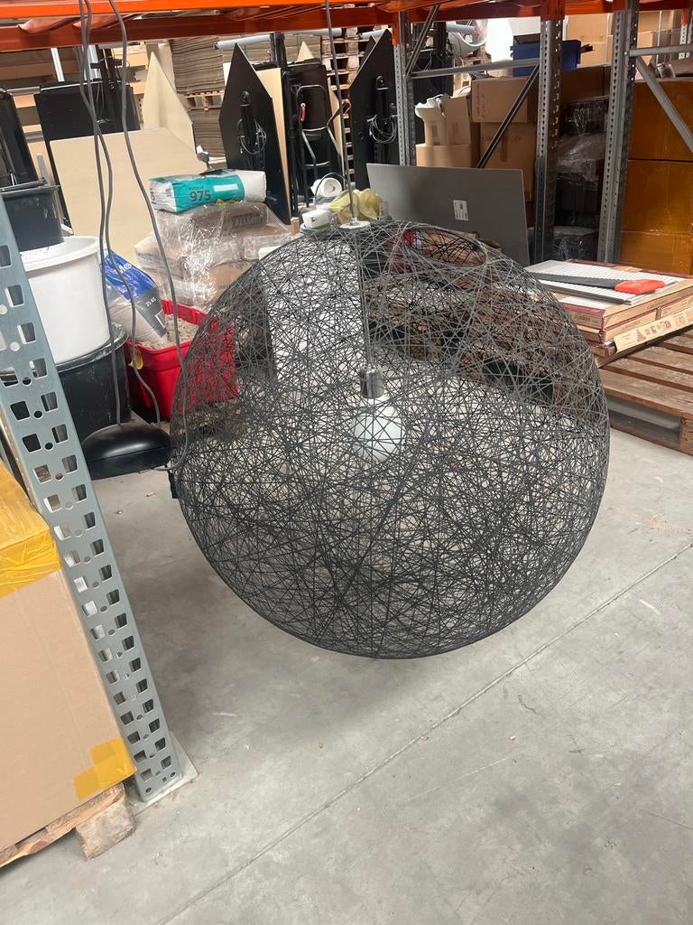 Moooi - Draadbol Design BertJan Pot 2001, Huis en Inrichting, Lampen | Hanglampen, Zo goed als nieuw, 75 cm of meer, Metaal, Ophalen of Verzenden