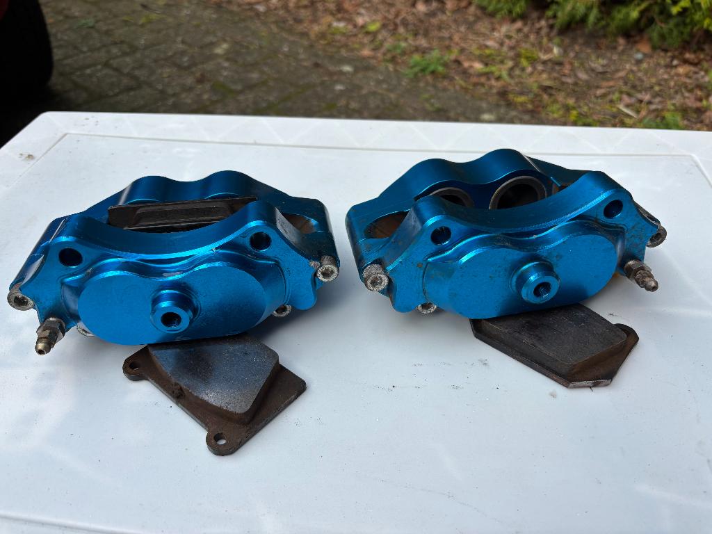 4 pots aluminium remklauwen mini cooper, Ophalen of Verzenden, Zo goed als nieuw