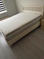 Ikea hemnes bed 160x200, Ophalen, Wit, Tweepersoons, Zo goed als nieuw
