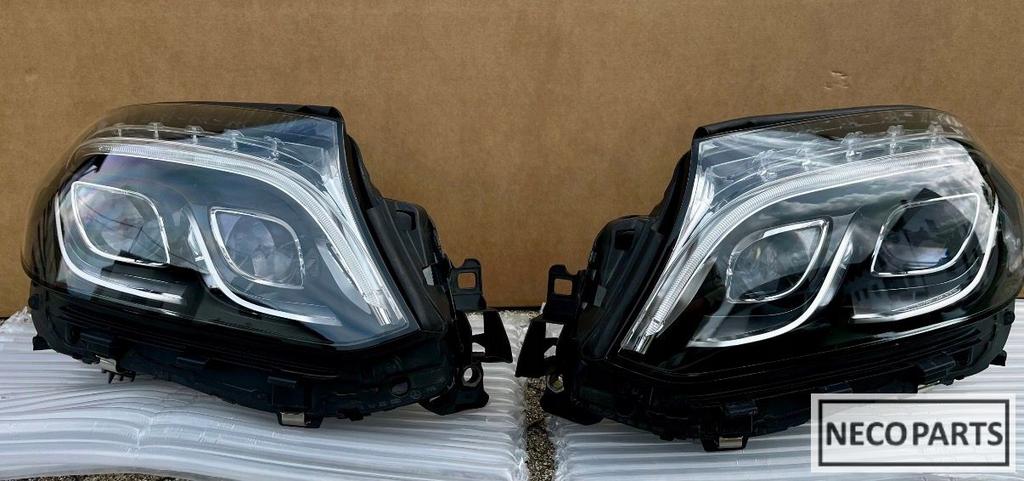 MERCEDES GLS X166 W166 ILS FULL LED KOPLAMPEN COMPLEET, Auto-onderdelen, Verlichting, Mercedes-Benz, Gebruikt, Ophalen of Verzenden