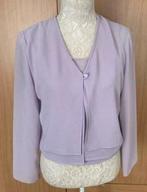 Joseph Ribkoff pantalon/jasje en top maat 36/38 [v], Overige typen, Paars, Nieuw, Ophalen of Verzenden