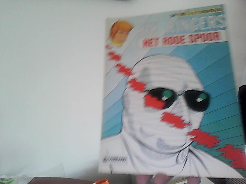 rik ringers nr 24 het rode spoor uit 1977 lombard, Eén stripboek, Verzenden, Zo goed als nieuw