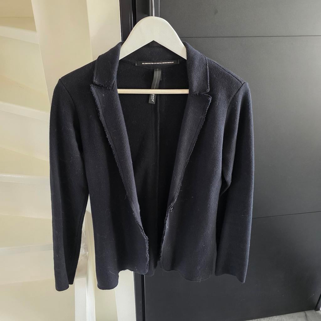 10 Days colbertje zwart met witte streep mt 00, Kleding | Dames, Ophalen of Verzenden