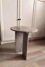 Marmeren bijzettafel, Overige materialen, Rond, Zo goed als nieuw, Ophalen
