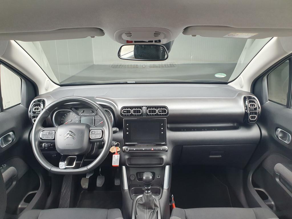 Citroën C3 Aircross 1.2 PureTech S&S Feel NAVI/CRUISE/AIRCO, Auto's, Gebruikt, 1199 cc, Zwart, Bedrijf