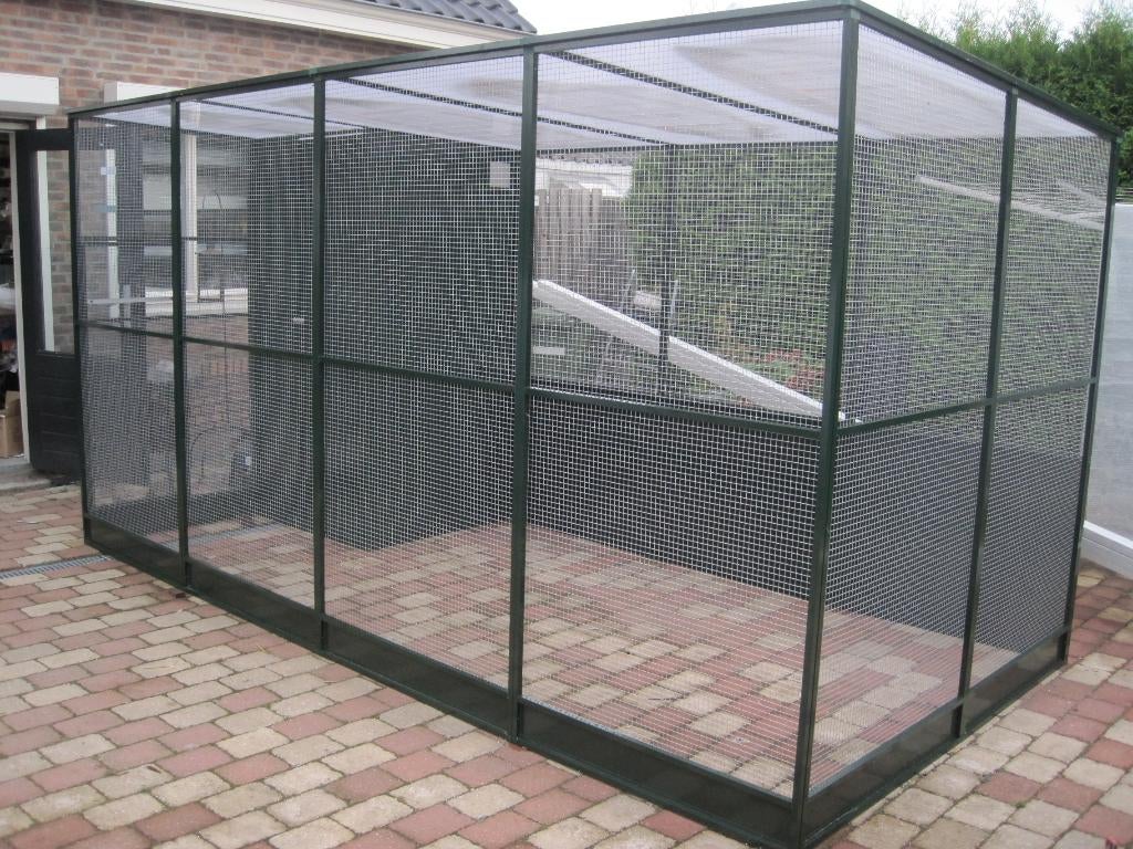 dmp volierebouw vof bouwt op maat en naar uw wens., Dieren en Toebehoren, Vogels | Hokken en Kooien, Ophalen, Nieuw, Aluminium