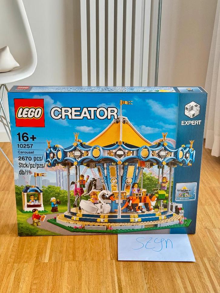 LEGO 10257 Carousel (Creator Expert) NIEUW IN DOOS, Kinderen en Baby's, Speelgoed | Duplo en Lego, Nieuw, Lego, Complete set, Ophalen of Verzenden