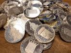 Ruim 500 gram netto zilveren dukaten, Ophalen of Verzenden, Zilver