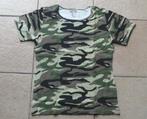 John F. Gee t-shirt vintage camouflageprint groen maat 40, Maat 38/40 (M), Nieuw, Ophalen of Verzenden, John F. Gee