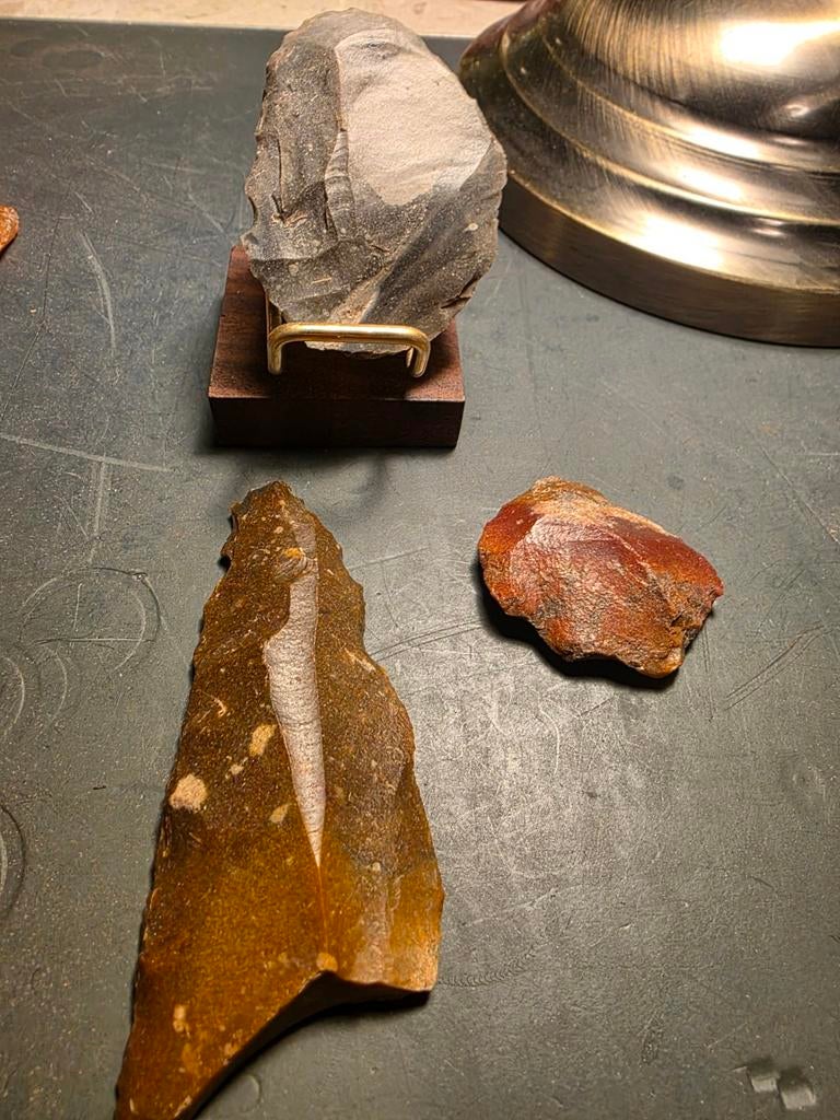 Neanderthaler vuistbijl dolk, Verzamelen, Ophalen of Verzenden