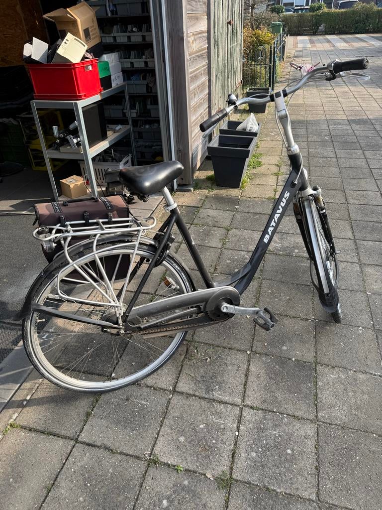 Batavus Damesfiets - Gebruikt maar in goede staat, Fietsen en Brommers, Fietsen | Dames | Damesfietsen, Ophalen, Velgrem, Versnellingen